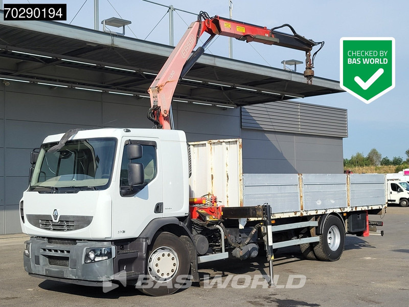 Renault Premium 370 4X2 Fassi F130A.21 Crane Manual Euro 4 - Грузовик бортовой/ Платформа, Автоманипулятор: фото 1 Renault Premium 370 4X2 Fassi F130A.21 Crane Manual Euro 4 - Грузовик бортовой/ Платформа, Автоманипулятор: фото 1