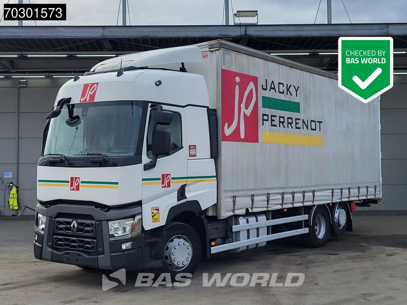 Renault T 480 6X2 Curtainsides Lift + steering axle Automatic Euro 6 - Тентованный грузовик: фото 1 Renault T 480 6X2 Curtainsides Lift + steering axle Automatic Euro 6 - Тентованный грузовик: фото 1