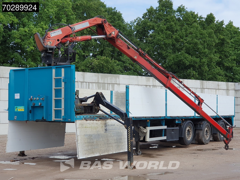 SCHROEDER WIESMOOR S12/27P2-13,2KR Crane HIAB R165-F3 Liftachse 2xLenkachse - Полуприцеп бортовой/ Платформа: фото 1 SCHROEDER WIESMOOR S12/27P2-13,2KR Crane HIAB R165-F3 Liftachse 2xLenkachse - Полуприцеп бортовой/ Платформа: фото 1