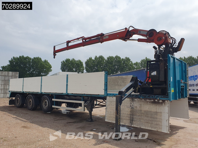 SCHROEDER WIESMOOR S12/27P2-13,2KR Crane HIAB R165-F3 Liftachse 2xLenkachse - Полуприцеп бортовой/ Платформа: фото 2 SCHROEDER WIESMOOR S12/27P2-13,2KR Crane HIAB R165-F3 Liftachse 2xLenkachse - Полуприцеп бортовой/ Платформа: фото 2