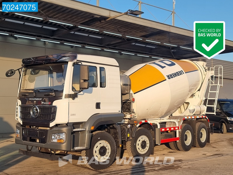 SHACMAN M3000 S 8X4 NEW! 8m3 Liebherr Mixer Big-Axle Steelsuspension - Автобетоносмеситель: фото 1 SHACMAN M3000 S 8X4 NEW! 8m3 Liebherr Mixer Big-Axle Steelsuspension - Автобетоносмеситель: фото 1