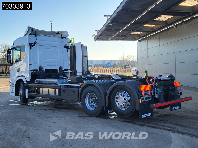 Scania G 460 6X2 NEW! 20tons HIAB Containersystem Lift+Steering Axle Automatic Retarder Euro 6 - Крюковой мультилифт: фото 5 Scania G 460 6X2 NEW! 20tons HIAB Containersystem Lift+Steering Axle Automatic Retarder Euro 6 - Крюковой мультилифт: фото 5