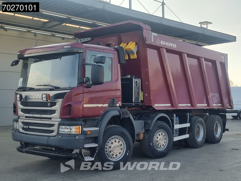 Scania P410 8X4 28m3 KH Kipper Big-Axle Steel suspension Euro 6 - Самосвал: фото 5 Scania P410 8X4 28m3 KH Kipper Big-Axle Steel suspension Euro 6 - Самосвал: фото 5