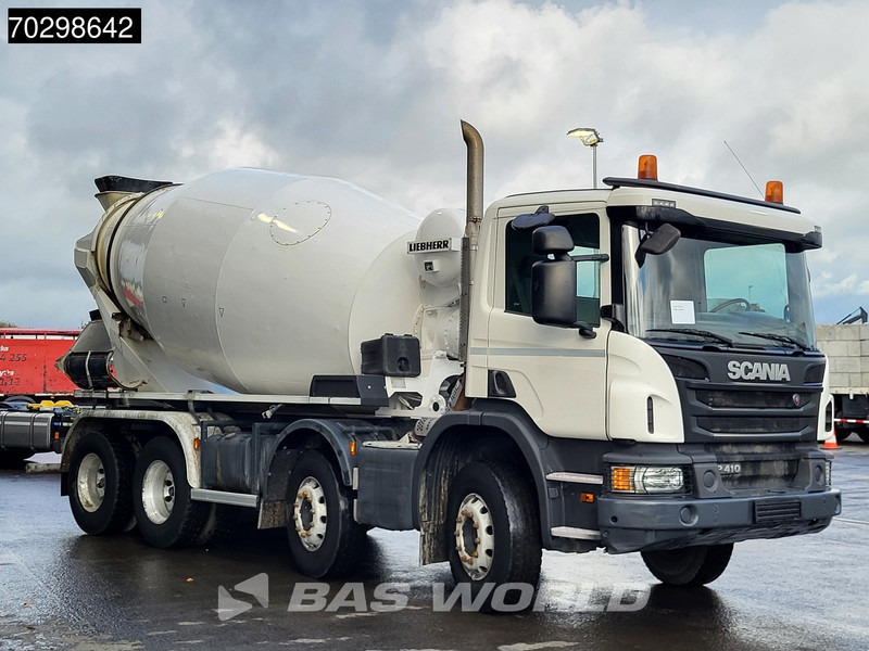 Scania P410 8X4 9m3 Liebherr mixer Automatic Steelsuspension Euro 6 - Автобетоносмеситель: фото 3 Scania P410 8X4 9m3 Liebherr mixer Automatic Steelsuspension Euro 6 - Автобетоносмеситель: фото 3