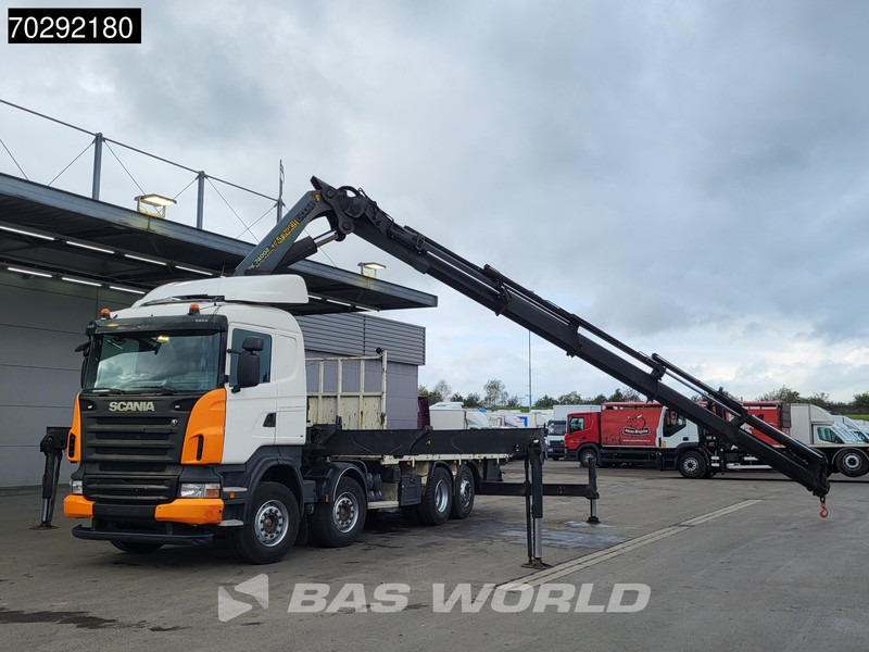 Scania R420 8X2 Palfinger PK74002 Kran Crane Retarder Lift-Steering Axle Euro 4 - Грузовик бортовой/ Платформа, Автоманипулятор: фото 5 Scania R420 8X2 Palfinger PK74002 Kran Crane Retarder Lift-Steering Axle Euro 4 - Грузовик бортовой/ Платформа, Автоманипулятор: фото 5