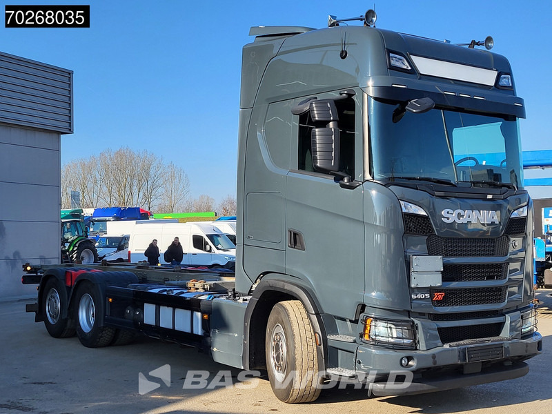 Грузовик-контейнеровоз/ Сменный кузов Scania S540 6X2 Retarder Full Air CS20H LED Euro 6: фото 12