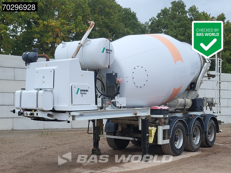Schwing-Stetter 71/320,AC3 3 axles Concrete 12m3 Lift Axle - Полуприцеп бетоносмеситель: фото 1 Schwing-Stetter 71/320,AC3 3 axles Concrete 12m3 Lift Axle - Полуприцеп бетоносмеситель: фото 1