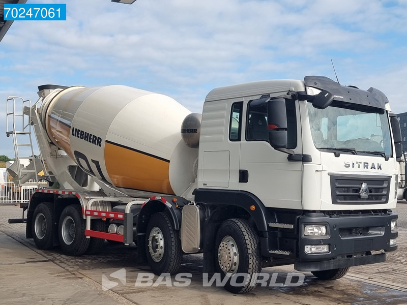 Sitrak G5 350 8X4 NEW! 8m3 Liebherr Mixer Big-Axle Steel Suspension - Автобетоносмеситель: фото 3 Sitrak G5 350 8X4 NEW! 8m3 Liebherr Mixer Big-Axle Steel Suspension - Автобетоносмеситель: фото 3