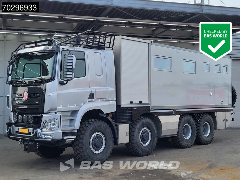 Tatra T158 8X8 NL-Truck 8x8 Off-Grid Camper Hydraulic Winch Generator Retarder Airco Euro 6 - Интегрированный автодом: фото 1 Tatra T158 8X8 NL-Truck 8x8 Off-Grid Camper Hydraulic Winch Generator Retarder Airco Euro 6 - Интегрированный автодом: фото 1