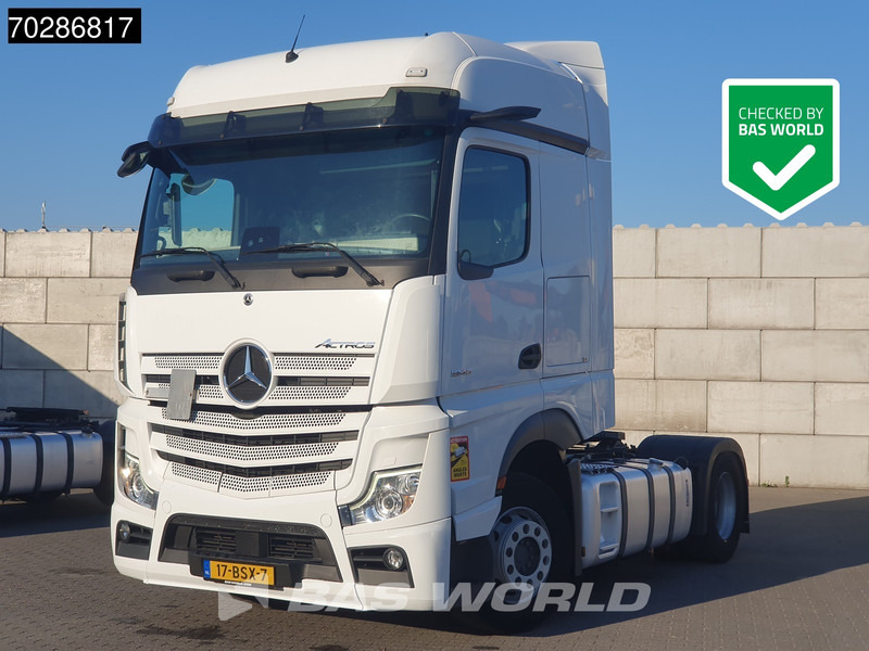 Mercedes-Benz Actros 1845 4X2 NL-Truck 2xTanks MirrorCam Navi Xenon Euro 6 - Тягач: фото 1 Mercedes-Benz Actros 1845 4X2 NL-Truck 2xTanks MirrorCam Navi Xenon Euro 6 - Тягач: фото 1