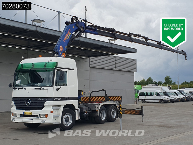 Mercedes-Benz Actros 2543 Actros 6X2 NL-Truck Liftachse 3-Pedals Kran 9x Extensions PM 40 SP 2010 + Winch Euro 3 - Тягач: фото 5 Mercedes-Benz Actros 2543 Actros 6X2 NL-Truck Liftachse 3-Pedals Kran 9x Extensions PM 40 SP 2010 + Winch Euro 3 - Тягач: фото 5