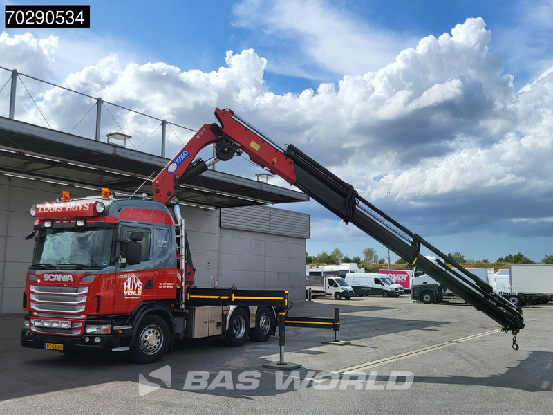 Scania G440 6X2 NL Crane Truck HMF 6020 K8 Kran Winch Retarder Lift-Steering Axle - Тягач: фото 5 Scania G440 6X2 NL Crane Truck HMF 6020 K8 Kran Winch Retarder Lift-Steering Axle - Тягач: фото 5