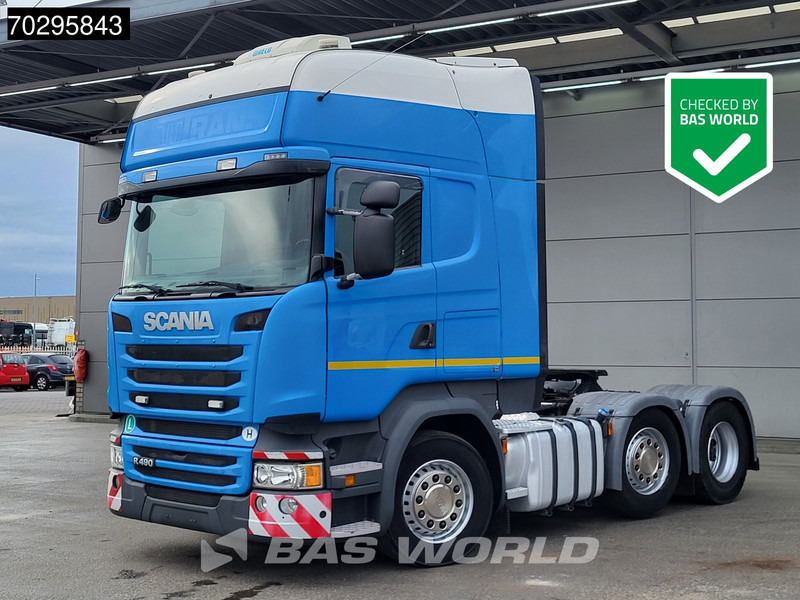 Scania R490 R 6X2 Full-Air Retarder 2x Tanks Lift+Lenkachse Standklima Euro 6 - Тягач: фото 1 Scania R490 R 6X2 Full-Air Retarder 2x Tanks Lift+Lenkachse Standklima Euro 6 - Тягач: фото 1