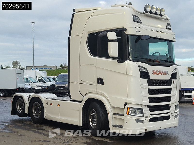 Scania S580 S 6X2 WB315! Full-Air Retarder 2xTanks Liftachse Leder StandklimaACC Navi Euro 6 - Тягач: фото 3 Scania S580 S 6X2 WB315! Full-Air Retarder 2xTanks Liftachse Leder StandklimaACC Navi Euro 6 - Тягач: фото 3