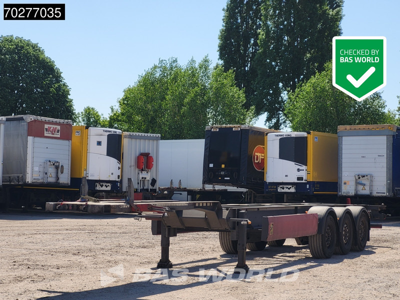 Van Hool 3 axles - Полуприцеп-контейнеровоз/ Сменный кузов: фото 1 Van Hool 3 axles - Полуприцеп-контейнеровоз/ Сменный кузов: фото 1