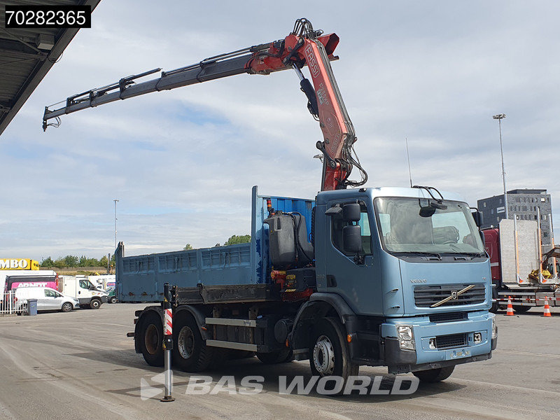 Volvo FE 280 904 6X4 Fassi F215/235AXP26 Crane 10m3 tipper Big-Axle Manual Euro 4 - Самосвал, Автоманипулятор: фото 3 Volvo FE 280 904 6X4 Fassi F215/235AXP26 Crane 10m3 tipper Big-Axle Manual Euro 4 - Самосвал, Автоманипулятор: фото 3