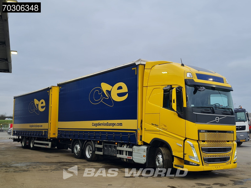 Volvo FH 460 6X2 LNG Engine Curtainside Combi Sliding roof I-Park Cool VEB+ - Тентованный грузовик: фото 3 Volvo FH 460 6X2 LNG Engine Curtainside Combi Sliding roof I-Park Cool VEB+ - Тентованный грузовик: фото 3