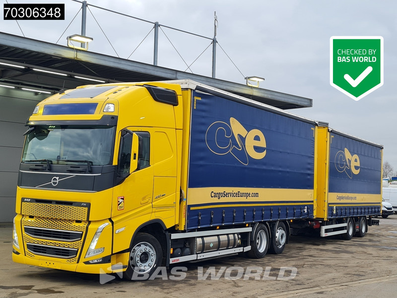 Volvo FH 460 6X2 LNG! Engine Curtainside Combi Sliding roof I-Park Cool VEB+ - Тентованный грузовик: фото 1 Volvo FH 460 6X2 LNG! Engine Curtainside Combi Sliding roof I-Park Cool VEB+ - Тентованный грузовик: фото 1