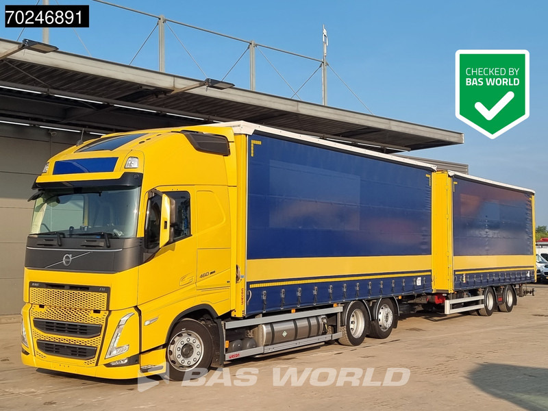 Volvo FH 460 6X2 LNG combi ACC Navi Standklima Liftachse LED EURO 6 - Тентованный грузовик: фото 1 Volvo FH 460 6X2 LNG combi ACC Navi Standklima Liftachse LED EURO 6 - Тентованный грузовик: фото 1