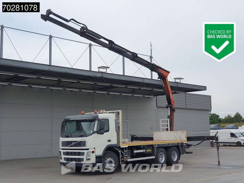 Volvo FM 340 6X4 Palfinger PK17000 Manual Full Steel Kraan Crane - Грузовик бортовой/ Платформа, Автоманипулятор: фото 1 Volvo FM 340 6X4 Palfinger PK17000 Manual Full Steel Kraan Crane - Грузовик бортовой/ Платформа, Автоманипулятор: фото 1