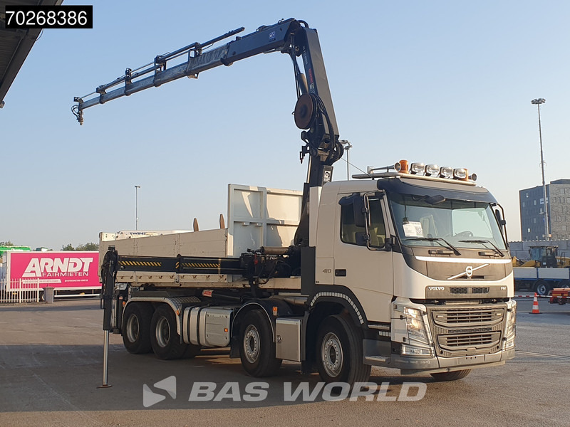 Volvo FM 410 8X4 211EP-5 HIDUO Kran Crane Steel suspension Big-Axle VEB Euro 6 - Крюковой мультилифт, Автоманипулятор: фото 3 Volvo FM 410 8X4 211EP-5 HIDUO Kran Crane Steel suspension Big-Axle VEB Euro 6 - Крюковой мультилифт, Автоманипулятор: фото 3