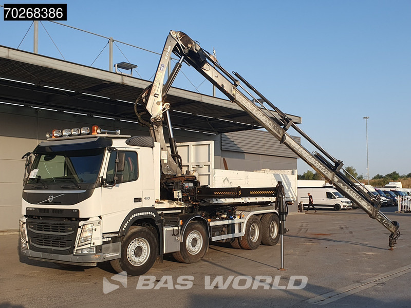 Volvo FM 410 8X4 211EP-5 HIDUO Kran Crane Steel suspension Big-Axle VEB Euro 6 - Крюковой мультилифт, Автоманипулятор: фото 5 Volvo FM 410 8X4 211EP-5 HIDUO Kran Crane Steel suspension Big-Axle VEB Euro 6 - Крюковой мультилифт, Автоманипулятор: фото 5