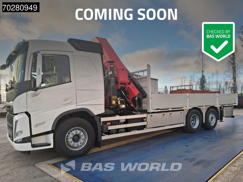 Volvo FM 500 6X2 NEW! Palfinger PK41002 EH-E Kran Crane Lift-steering Axle Euro 6 - Грузовик бортовой/ Платформа, Автоманипулятор: фото 1 Volvo FM 500 6X2 NEW! Palfinger PK41002 EH-E Kran Crane Lift-steering Axle Euro 6 - Грузовик бортовой/ Платформа, Автоманипулятор: фото 1