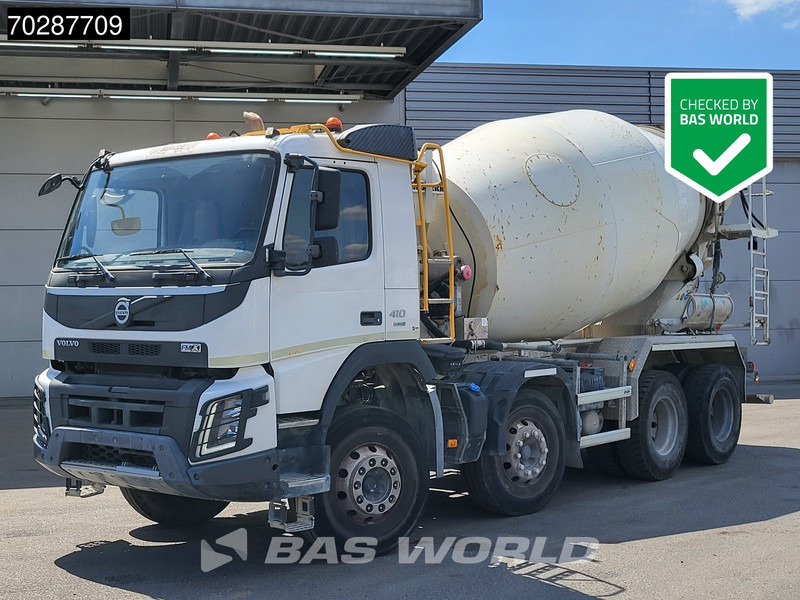 Volvo FMX 410 FMX 8X4 9m3 Liebherr Mixer SteelSuspension Automatic Euro 6 - Автобетоносмеситель: фото 1 Volvo FMX 410 FMX 8X4 9m3 Liebherr Mixer SteelSuspension Automatic Euro 6 - Автобетоносмеситель: фото 1