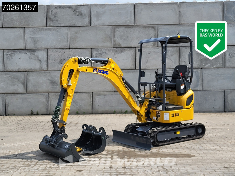 XCMG XE18 E 2 YEARS FACTORY WARRANTY - KUBOTA ENGINE - Мини-экскаватор: фото 1 XCMG XE18 E 2 YEARS FACTORY WARRANTY - KUBOTA ENGINE - Мини-экскаватор: фото 1