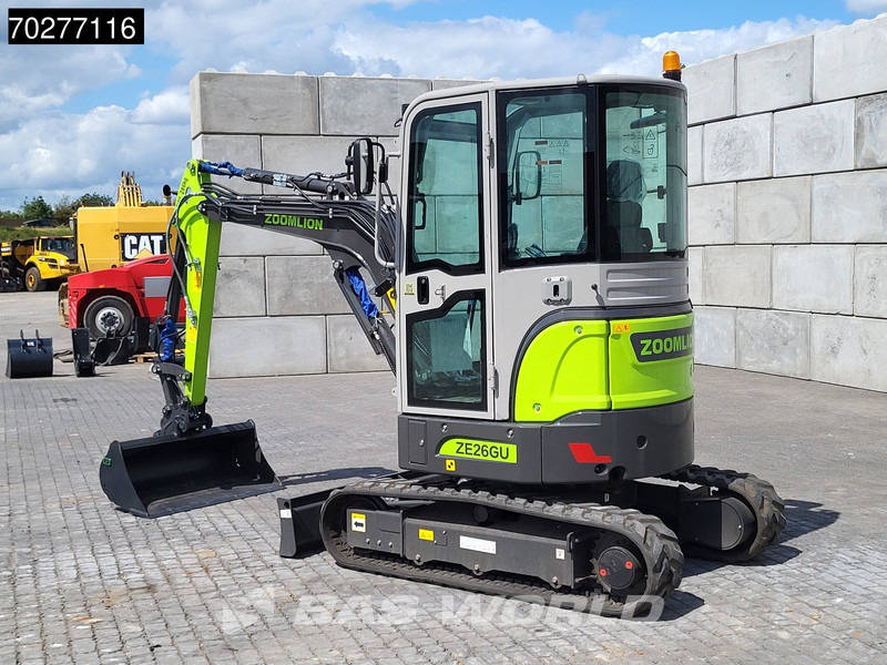 Zoomlion ZE26 GU A/C - CE CERTIFIED - Мини-экскаватор: фото 5 Zoomlion ZE26 GU A/C - CE CERTIFIED - Мини-экскаватор: фото 5