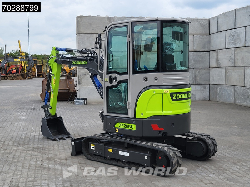 Zoomlion ZE26 GU CE CERTIFIED - Мини-экскаватор: фото 3 Zoomlion ZE26 GU CE CERTIFIED - Мини-экскаватор: фото 3