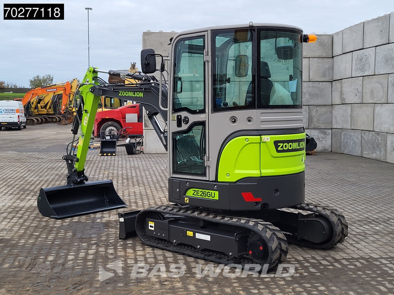 Zoomlion ZE26 GU FACTORY WARRANTY - CW/3 BUCKETS - CE CERTIFIED - Мини-экскаватор: фото 5 Zoomlion ZE26 GU FACTORY WARRANTY - CW/3 BUCKETS - CE CERTIFIED - Мини-экскаватор: фото 5