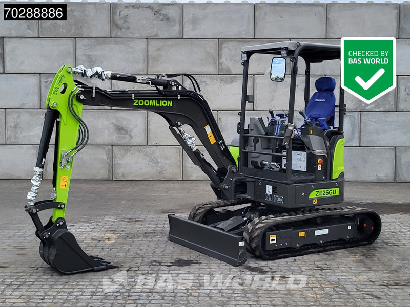 Zoomlion ZE26 GU - Мини-экскаватор: фото 1 Zoomlion ZE26 GU - Мини-экскаватор: фото 1