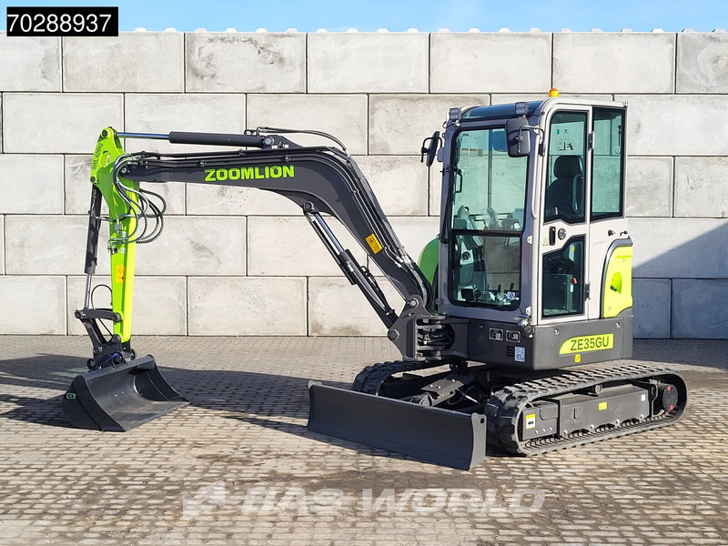 Zoomlion ZE35 GU FACTORY WARRANTY - CW/3 BUCKETS- CE CERTIFIED - Мини-экскаватор: фото 3 Zoomlion ZE35 GU FACTORY WARRANTY - CW/3 BUCKETS- CE CERTIFIED - Мини-экскаватор: фото 3