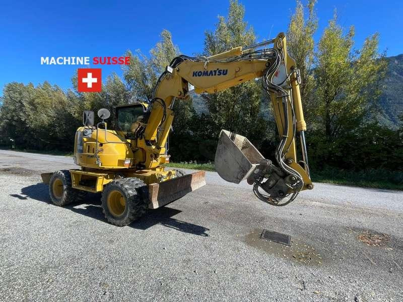 Komatsu PW118MR-8 - Колёсный экскаватор: фото 1 Komatsu PW118MR-8 - Колёсный экскаватор: фото 1