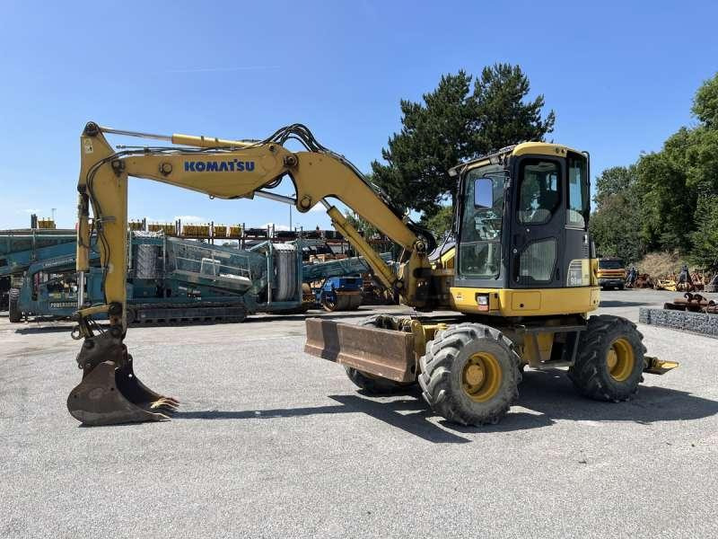 Komatsu PW98MR-6 - Колёсный экскаватор: фото 3 Komatsu PW98MR-6 - Колёсный экскаватор: фото 3