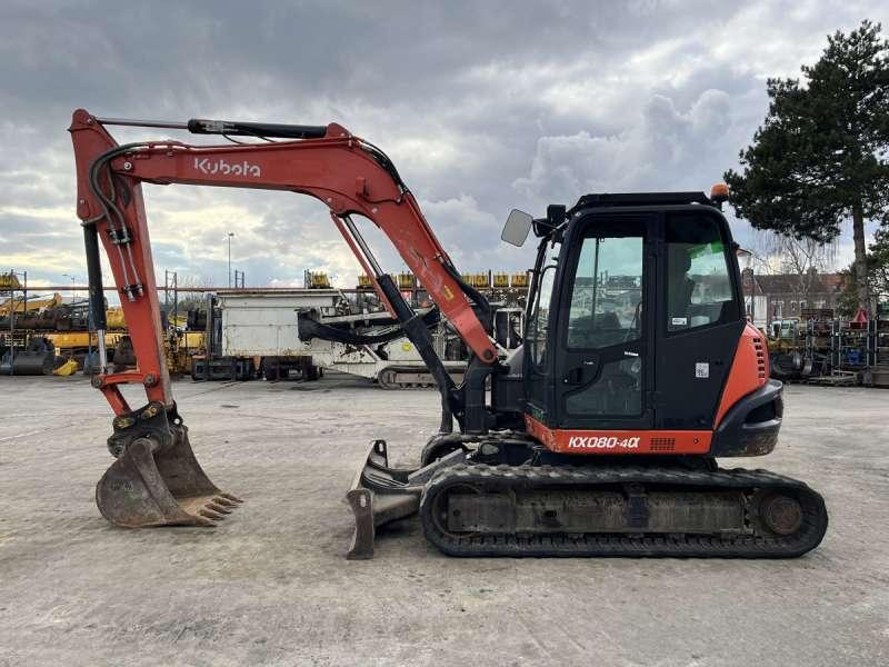 Kubota KX080-4A - Гусеничный экскаватор: фото 4 Kubota KX080-4A - Гусеничный экскаватор: фото 4