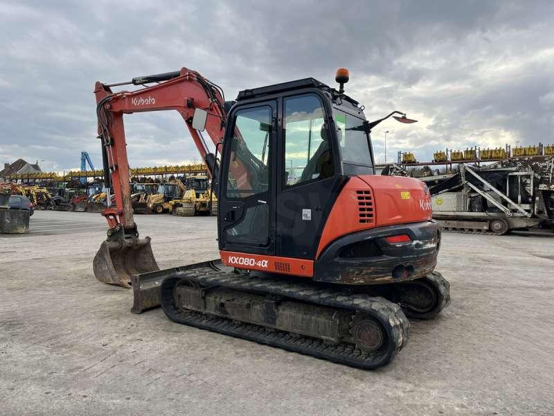 Kubota KX080-4A - Гусеничный экскаватор: фото 5 Kubota KX080-4A - Гусеничный экскаватор: фото 5