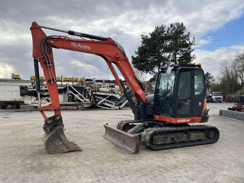 Kubota KX080-4A - Гусеничный экскаватор: фото 2 Kubota KX080-4A - Гусеничный экскаватор: фото 2
