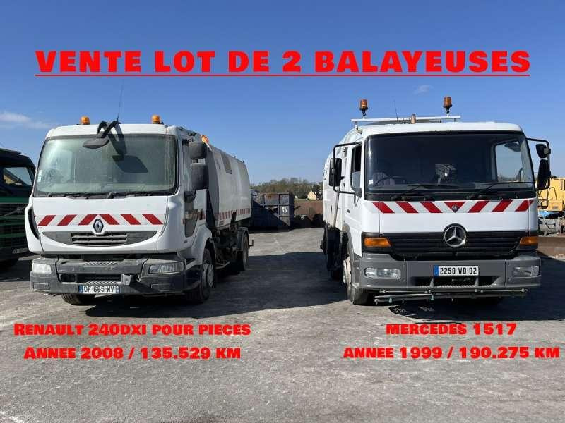 Renault 240DXI + MERCEDES 1517 - Подметально-уборочная машина: фото 1 Renault 240DXI + MERCEDES 1517 - Подметально-уборочная машина: фото 1