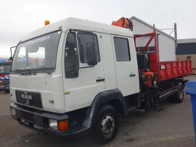MAN 12.224 DC,8,5 TON ATLAS KRAAN,KIPPER,MANUAL POMP - Самосвал, Автоманипулятор: фото 5 MAN 12.224 DC,8,5 TON ATLAS KRAAN,KIPPER,MANUAL POMP - Самосвал, Автоманипулятор: фото 5