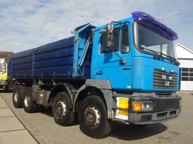MAN 41-414 MEILLER KIPPER 8X4,MANUAL POMP - Самосвал: фото 3 MAN 41-414 MEILLER KIPPER 8X4,MANUAL POMP - Самосвал: фото 3