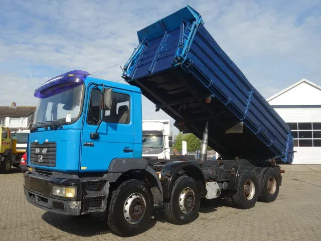 MAN 41-414 MEILLER KIPPER 8X4,MANUAL POMP - Самосвал: фото 2 MAN 41-414 MEILLER KIPPER 8X4,MANUAL POMP - Самосвал: фото 2