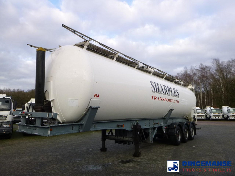 COBO Powder tank alu 58 m3 (tipping) - Полуприцеп-цистерна: фото 1 COBO Powder tank alu 58 m3 (tipping) - Полуприцеп-цистерна: фото 1