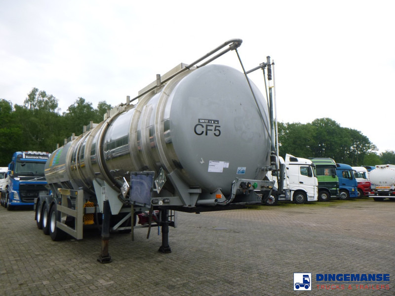 Clayton Chemical tank inox 30 m3 / 1 comp - Полуприцеп-цистерна: фото 2 Clayton Chemical tank inox 30 m3 / 1 comp - Полуприцеп-цистерна: фото 2