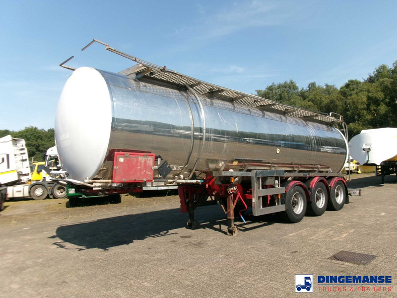 Crane Fruehauf Chemical ACID tank inox 30 m3 / 1 comp - Полуприцеп-цистерна: фото 1 Crane Fruehauf Chemical ACID tank inox 30 m3 / 1 comp - Полуприцеп-цистерна: фото 1