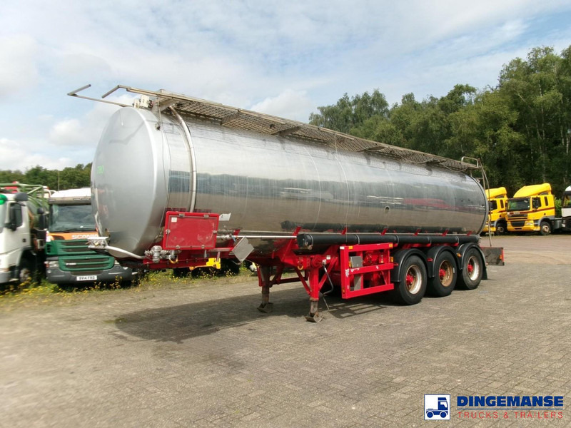 Crane Fruehauf Chemical ACID tank inox 30 m3 / 1 comp - Полуприцеп-цистерна: фото 1 Crane Fruehauf Chemical ACID tank inox 30 m3 / 1 comp - Полуприцеп-цистерна: фото 1