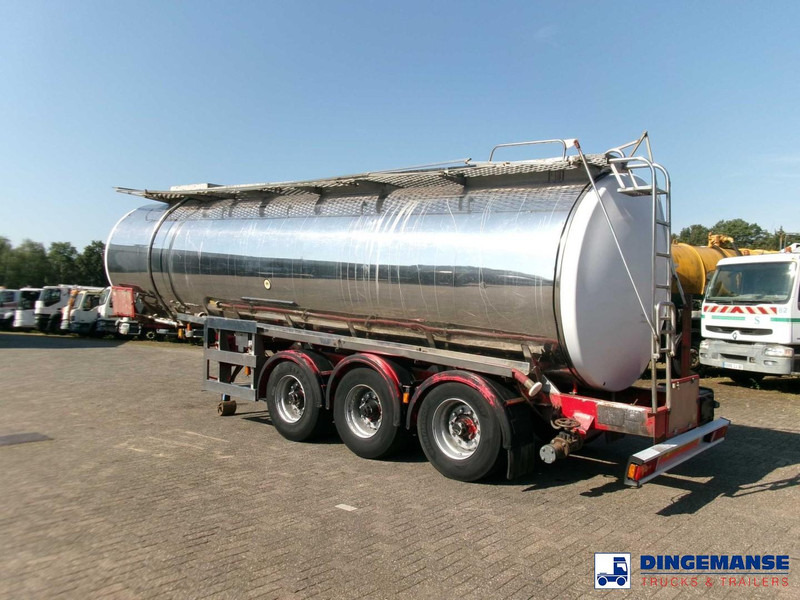 Crane Fruehauf Chemical ACID tank inox 30 m3 / 1 comp - Полуприцеп-цистерна: фото 3 Crane Fruehauf Chemical ACID tank inox 30 m3 / 1 comp - Полуприцеп-цистерна: фото 3
