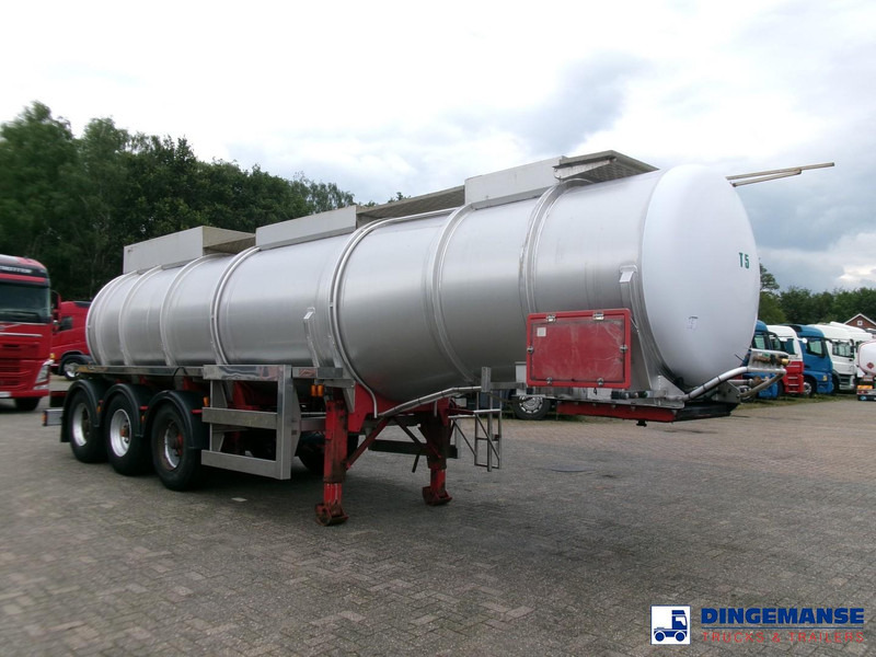 Crane Fruehauf Chemical tank inox 22.5 m3 / 1 comp - Полуприцеп-цистерна: фото 2 Crane Fruehauf Chemical tank inox 22.5 m3 / 1 comp - Полуприцеп-цистерна: фото 2