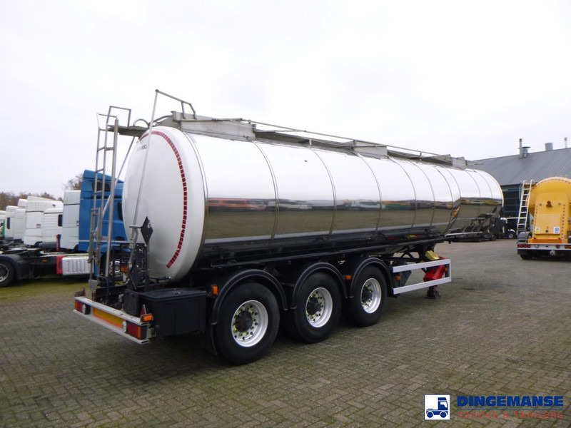Crane Fruehauf Chemical tank inox 32.8 m3 / 1 comp - Полуприцеп-цистерна: фото 4 Crane Fruehauf Chemical tank inox 32.8 m3 / 1 comp - Полуприцеп-цистерна: фото 4